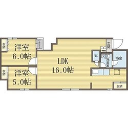 インシティ１００の物件間取画像